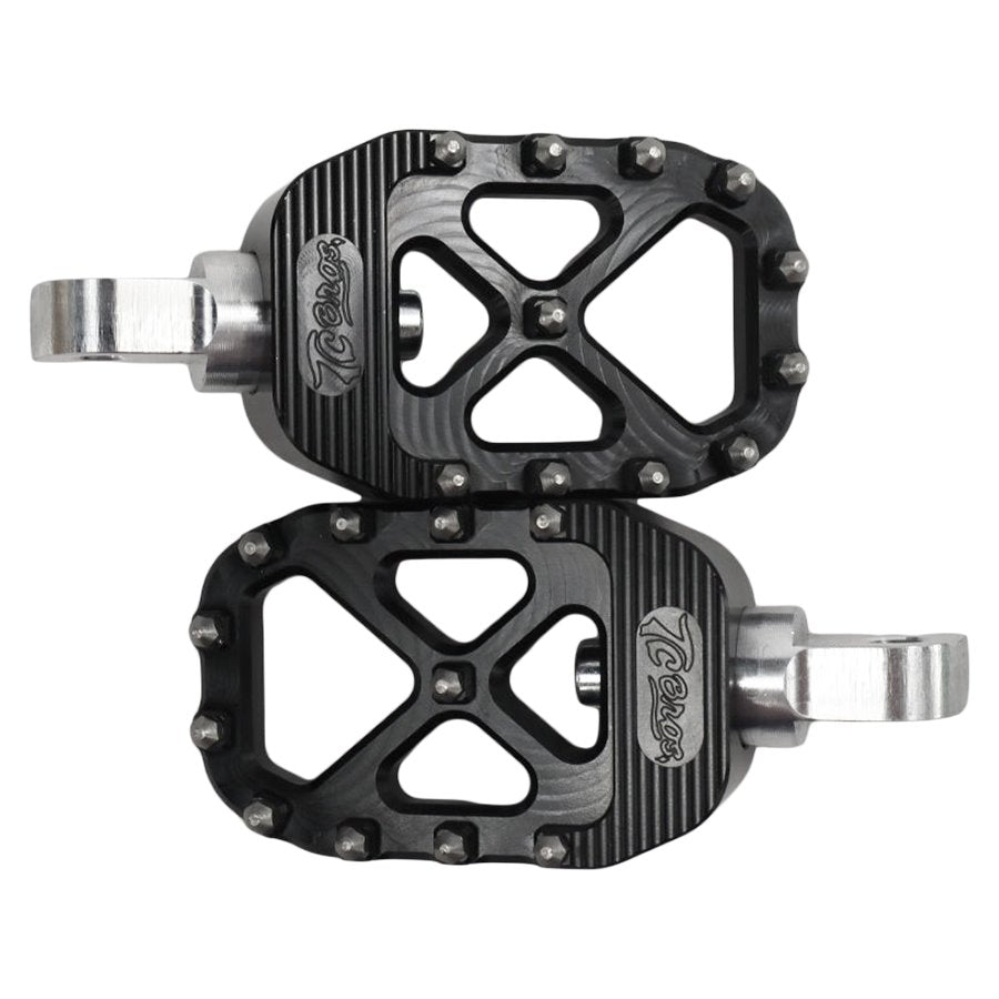 TC Bros. Pro Series MX Foot Pegs for Harley Davidson Models