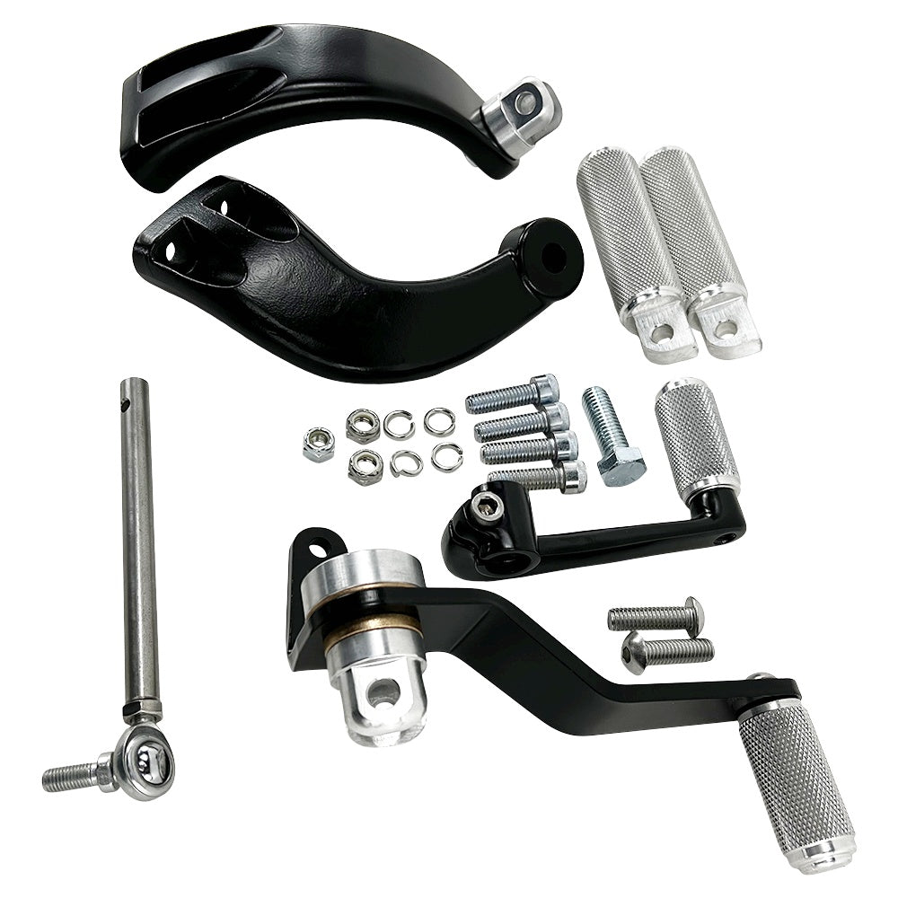 Mid Controls Motorcycle TC Bros. Sportster Mid Controls Kit fits 2014-2022