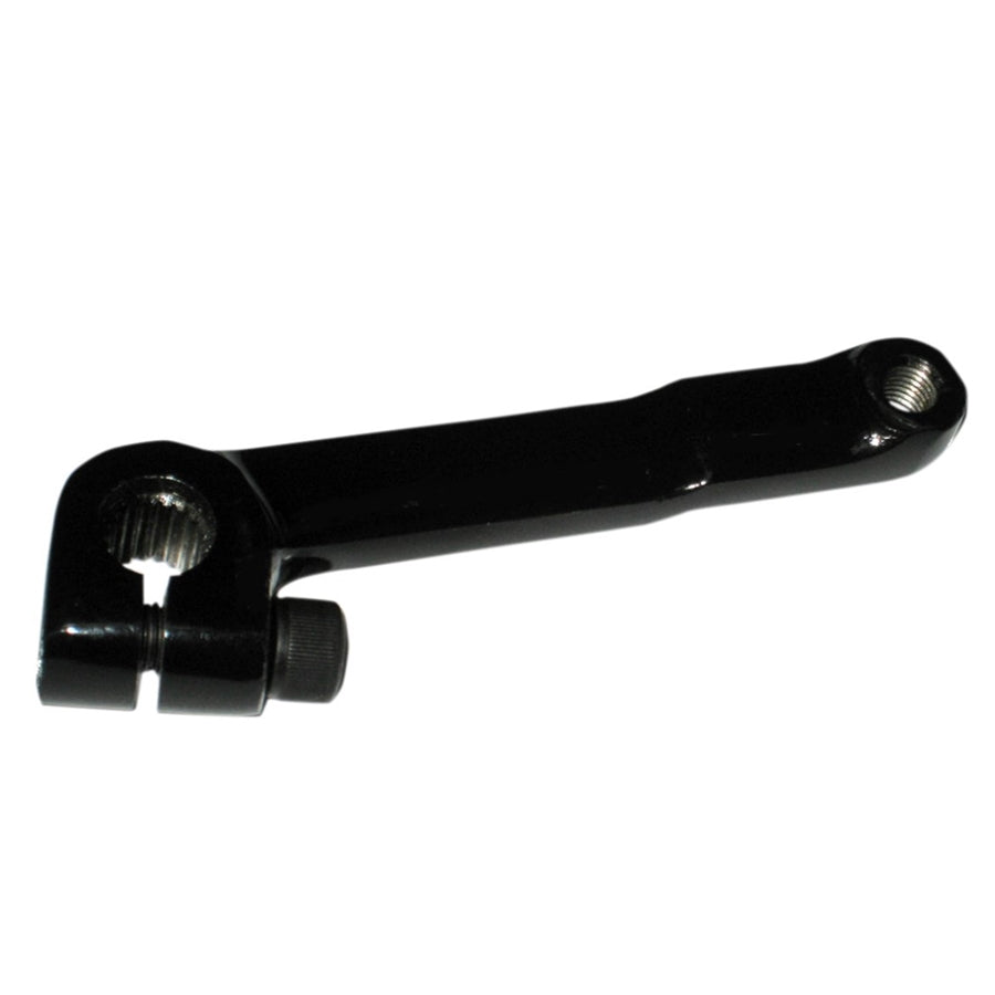 Black adjustable shift lever for Big Twin motorcycles - Drag Specialties FL and FX models.