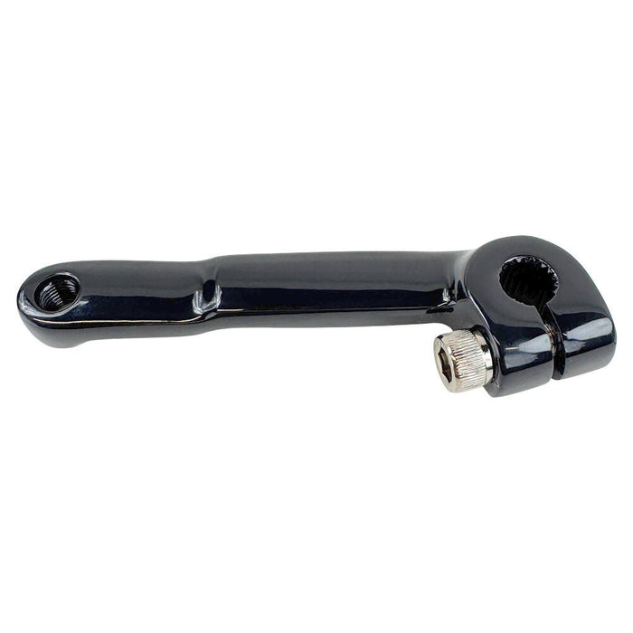 Moto Iron® Transmission Shift Shaft Lever for Harley-Davidson Big Twin 2001-2017, shown on a white background.