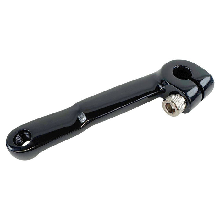 Moto Iron® Transmission Shift Shaft Lever for Harley-Davidson Big Twin 2001-2017, shown on a white background.