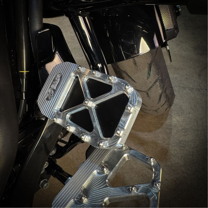 Repuesto De Goma Para Pedal De Freno De Harley-Davidson (Softail, Touring, Road King) - Antideslizante Y Fácil De Instalar