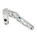 The TC Bros. Pro Series Truss Brake Pedal fits 1991-2017 Harley-Davidson Dyna models, featuring a billet aluminum construction with cut-out triangular patterns and mounting holes.
