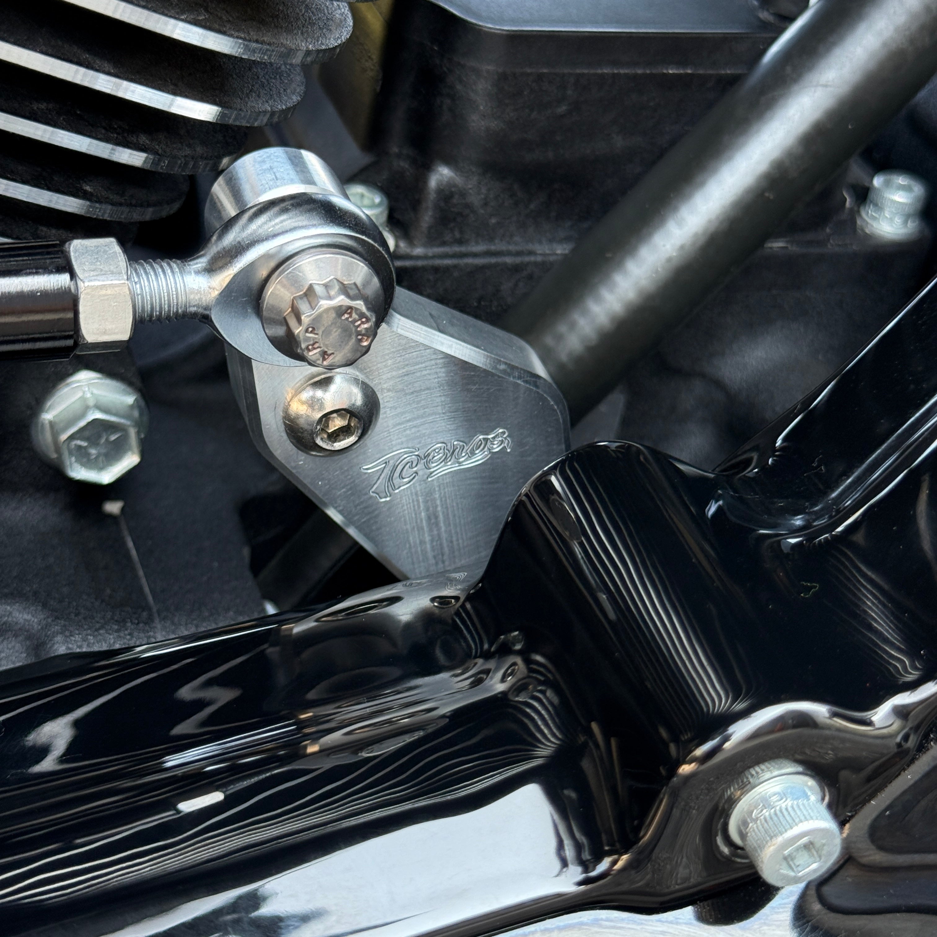 TC Bros. Pro Series Easy Shift Lever Extension for Harley-Davidson Big
