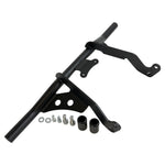 The TC Bros. Front Crash Bar mounting kit for 2014-2023 Harley-Davidson Touring includes bolts and spacers, shown above a motorcycle image—ideal for front engine guard or crash bar installation.