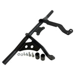 The TC Bros. Front Crash Bar mounting kit for 2014-2023 Harley-Davidson Touring includes bolts and spacers, shown above a motorcycle image—ideal for front engine guard or crash bar installation.