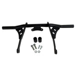 The TC Bros. Front Crash Bar mounting kit for 2014-2023 Harley-Davidson Touring includes bolts and spacers, shown above a motorcycle image—ideal for front engine guard or crash bar installation.
