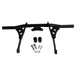 The TC Bros. Front Crash Bar mounting kit for 2014-2023 Harley-Davidson Touring includes bolts and spacers, shown above a motorcycle image—ideal for front engine guard or crash bar installation.