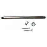 The TC Bros. Stainless Steel Axle Kit features a metal rod with clamps and eye bolts at each end, shown horizontally against a white background.