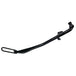 A Moto Iron® black +1" kickstand designed for 2006-2017 Dyna models, accompanied by durable rear shocks and mounting brackets.
