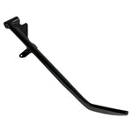 The Moto Iron® Black +1" Kickstand for Harley-Davidson Sportster 1989-2003 is shown against a white background.