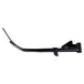 A Moto Iron® black +1" Kickstand 2004-2021 Sportster 9" (Except 21 Sportster S/RH 1250S) for a Harley-Davidson Sportster motorcycle on a white background.