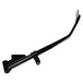 A Moto Iron® black +1" Kickstand 2004-2021 Sportster 9" (Except 21 Sportster S/RH 1250S) for a Harley-Davidson Sportster motorcycle on a white background.