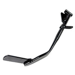 A Moto Iron® black +1" Kickstand 2004-2021 Sportster 9" (Except 21 Sportster S/RH 1250S) for a Harley-Davidson Sportster motorcycle on a white background.