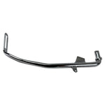 A Moto Iron® Chrome +1" Kickstand 2006-2017 Dyna 12", perfect for Dyna motorcycles, with a secure fitment.