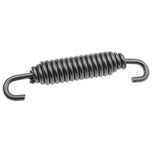 The Drag Specialties Moto Iron Kickstand Spring for Harley-Davidson 1936-1990 features hooks on both ends and serves as a durable replacement part for various motorcycle and industrial applications.