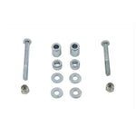 A close-up of a Wyatt Gatling Ironhead Sportster Gas Tank Mounting Kit 1952-1978 for XL models.