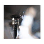 A Prism Supply Petcock - 3/8" NPT - Stainless threaded plug on a white background, suitable for 3/8" NPT.