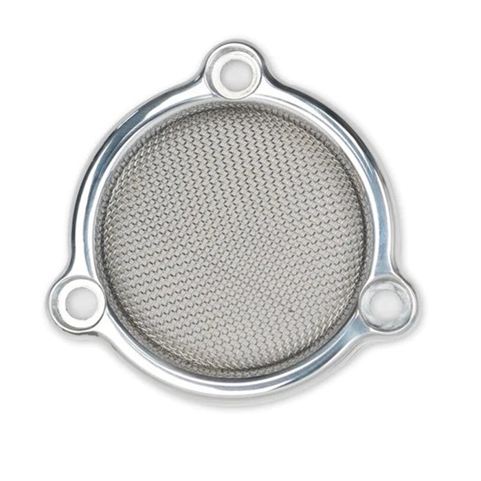 A Prism Supply sieve with three holes for sorting and filtering.