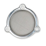 A Prism Supply sieve with three holes for sorting and filtering.