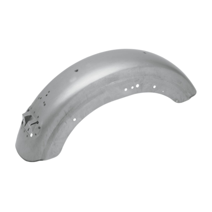 A silver Drag Specialties Sportster Rear Fender 1982-1993 XL Models on a white background.