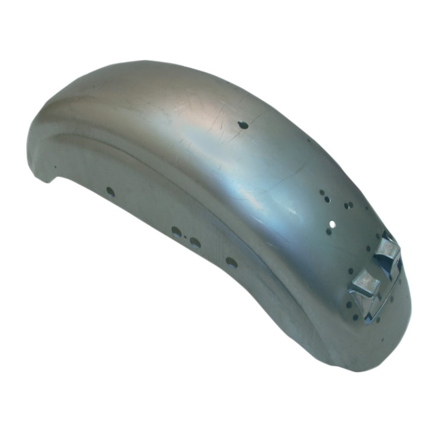 A silver Drag Specialties Sportster Rear Fender 1997-1998 XL Models on a white background.