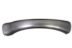 The Wyatt Gatling 6" Rear Fender With Flare Tip by Wyatt Gatling features a smooth, curved design and a shiny, unfinished surface—ideal for customizing your ride.