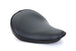 Corbin Gentry offers a high quality Black Smooth Vinyl Solo Seat for Choppers and Bobbers made with a steel seat pan.