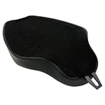 Upgrade your 1982-2003 Harley-Davidson Sportster with Sully's Customs Solo Seat—handmade in black leather, available in horizontal line or diamond quilted designs—for enhanced comfort and style.