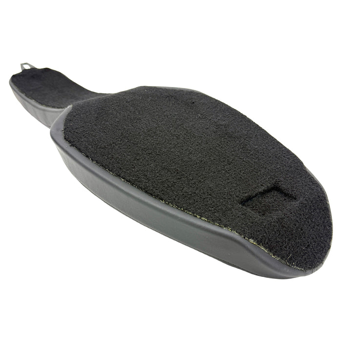 Two black, quilted Sully&