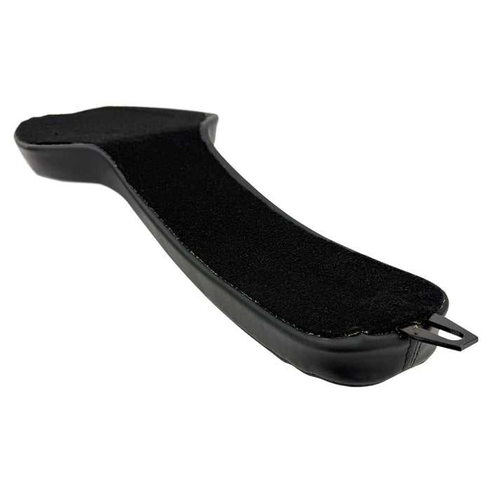 Two black, quilted Sully&