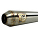 TC Bros. 2-into-1 Stainless Exhaust System for 2018-Up Harley-Davidson Softail by TC Bros., displayed with various Harley-Davidson Softail exhaust pipes in the background.