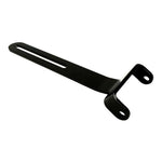 The TC Bros. Rigid Seat Mount Kit for 2004-2013 Harley-Davidson Sportster with Hardtail includes brackets, bolts, washers, nuts, and a black metal piece—perfect hardware for your Sportster project.
