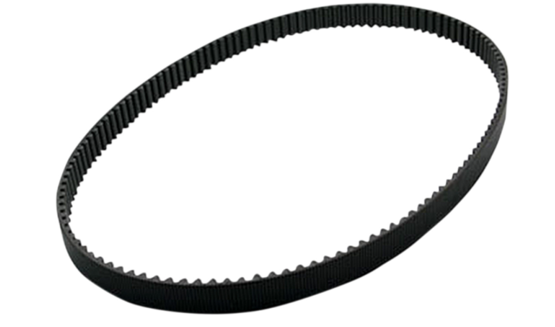 A High Strength Final Drive Belt, 132T, 1.5" by S&S Cycle on a white background.