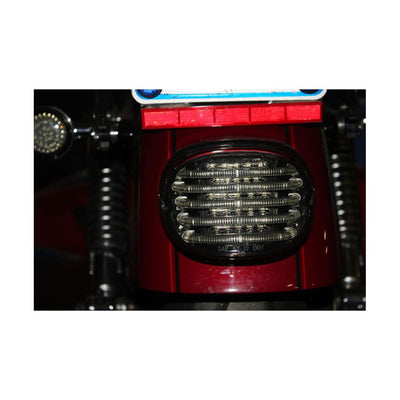 Custom Dynamics has a low profile and features a ProBEAM Low Profile LED Taillight For Harley 1999-2024 - Smoke (No License Light).