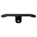The TC Bros. Vintage Springer Headlight Mounting Bracket in black, designed for Harley Davidson bikes, comes with two holes and includes metal screws, washers, and bushings.