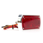 A Prism Supply Box Chopper Tail - Polished on a white background.