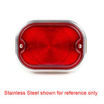A Prism Supply PS-41 Taillight - Brushed on a white surface.