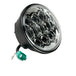A Moto Iron® 5-3/4" 45 watt LED Headlight Conversion Bulb for Harley Motorcycles on a white background.