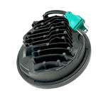 A Moto Iron® 5-3/4" 45 watt LED Headlight Conversion Bulb for Harley Motorcycles on a white background.