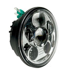 A Moto Iron® 5-3/4" 45 watt LED Headlight Conversion Bulb for Harley Motorcycles on a white background.