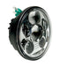 A Moto Iron® 5-3/4" 45 watt LED Headlight Conversion Bulb for Harley Motorcycles on a white background.