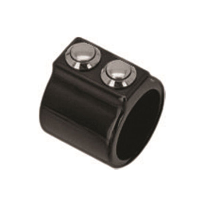 A black HardDrive Dual Handlebar Switch Kit with two buttons on it.