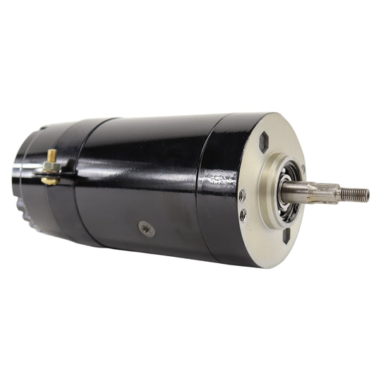 A Generator DGV-5000-LH 12 Volt Low Voltage for 1936-1964 Generator Model Harley-Davidsons w/Heli Coils on a white background.
