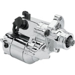 A large red "X" with "ARCHIVED; DO NOT USE" below it, referencing the Moto Iron® [ARCHIVED] High Performance Starter Motor- Chrome 2007-2017 Twin Cam & 06 Dyna OEM# 31621-06A.