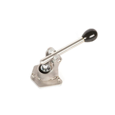 Manual Prism Supply Quick Start Lever with a black knob on an isolated white background.