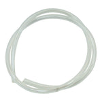 Four coils of Moto Iron® 1/4" Fuel Line tubing in black, blue, clear, and red are shown with "1/4\" ID" text, highlighting premium polyurethane fuel line made in the USA.