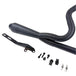 A SP Concepts Lane Splitter Exhaust Dyna 1999-2005 (Black) is sitting on a table.