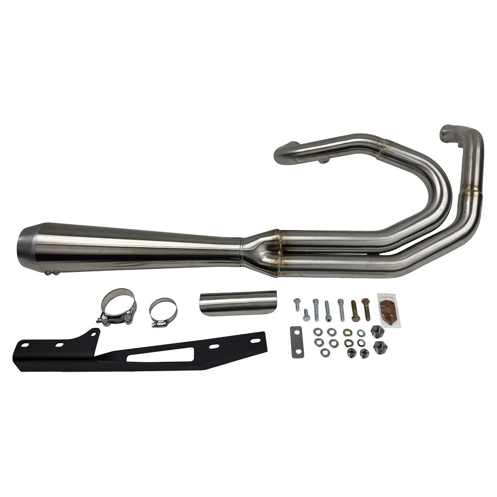 ロザーナ分 Bassani Road Rage III 2-Into-1 Exhaust For Harley Dyna 1991-2017