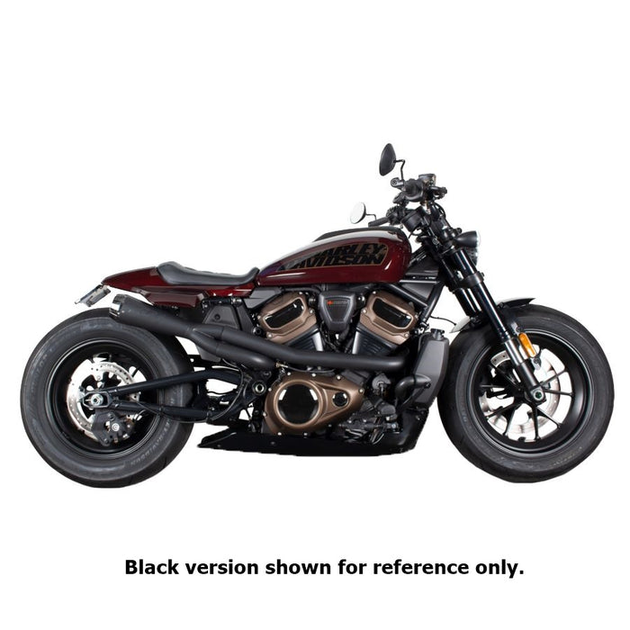 2019 Two Brothers Sportster S Harley-Davidson Flint Streetfighter&reg; with a Two Brothers Comp-S 2 into 1 Exhaust for 2021+ Sportster S - Stainless Steel Finish in St. Louis, Missouri.